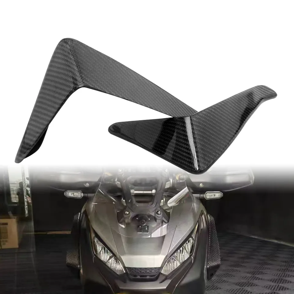 Pre Honda X-ADV 750 XADV750 2017-2020 Scooter Real Carbon Fiber Side Spoiler Spoiler Motorcycle príslušenstvo