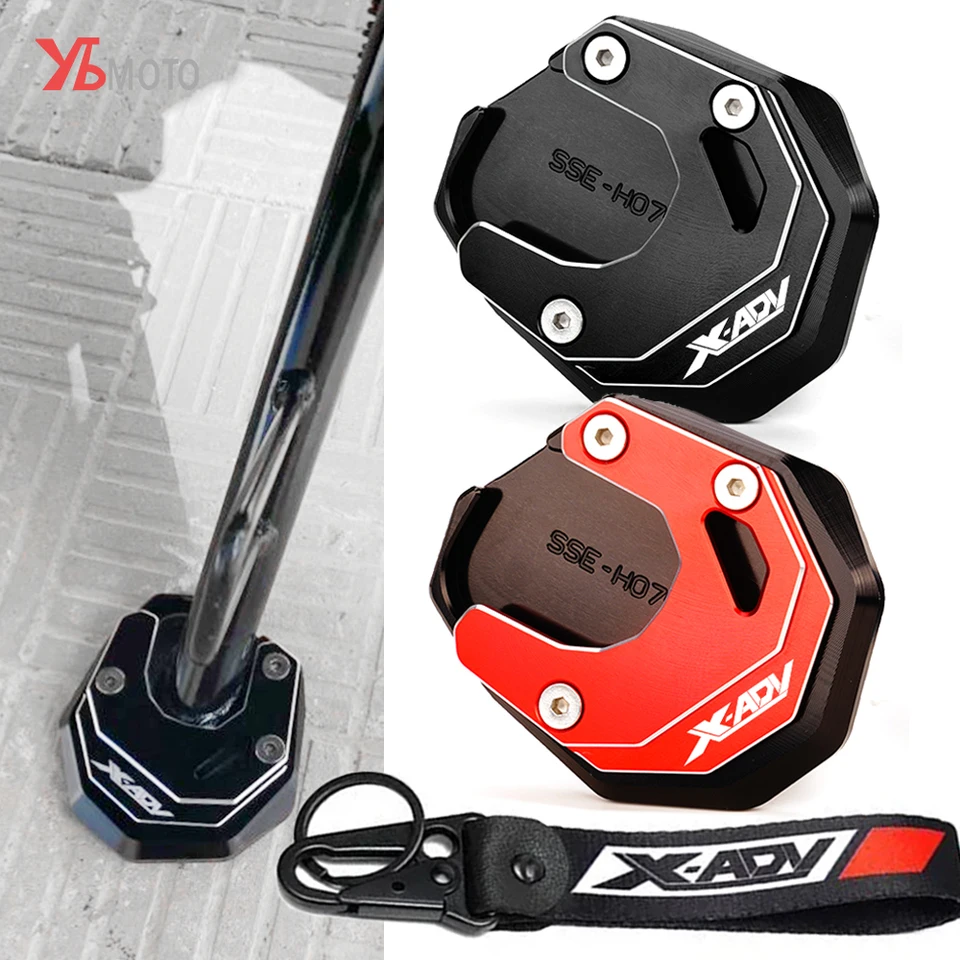 Pre Honda X Adv XADV 750 XADV750 2017-2024 2020 2021 2022 Motocykel CNC príslušenstvo Keychain Stock State Kickstand Enlarger Pad