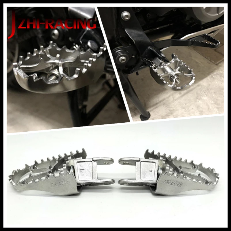 Pre Honda XR250 XR400 XR600 XR650 XL600 XL400 XRV750 Motorové príslušenstvo Front Footpegs REST PEG Peg