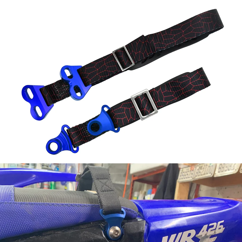 Pre Honda Yamaha Kawasaki Cr Crf xr yz WR WRF KXF KLX 85 125 150 250 450 R RX F NOVÝ CNC predný zadný záchranný popruh SLING PULT BELT