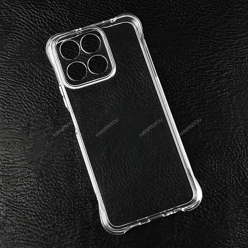 Pre Honor 200 Smart 200Smart Play 60 Play60 plus 5G Slim Soft TPU Silikone Transparent Case Shock odolný zadný kryt