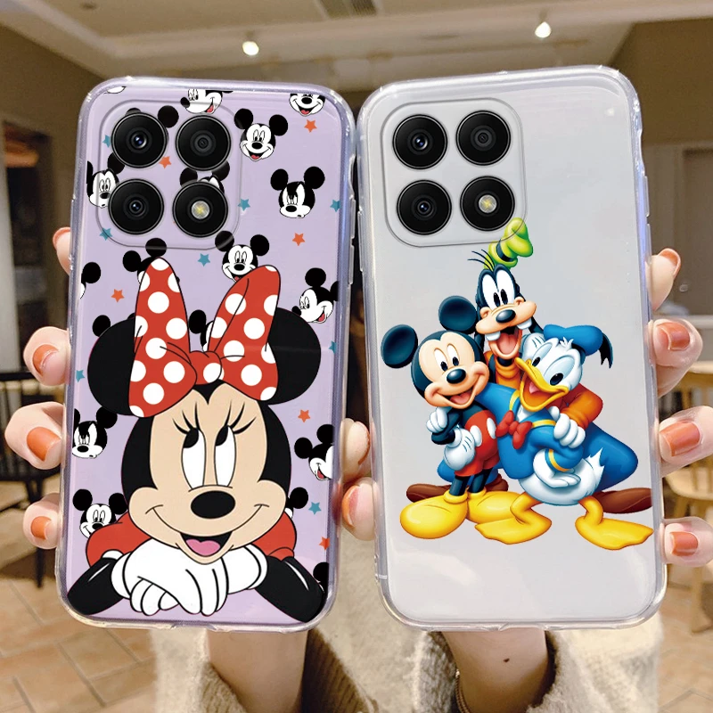 Pre Honor 70 Lite 5G Puzdro na telefón Mickey Minnie Mouse Anime Soft Silikone Transparent CAPA pre Honor70 70Lite Ochranný obal