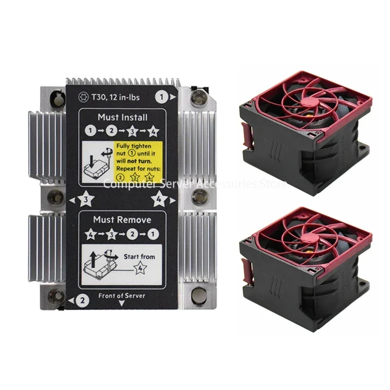 Pre HP DL380P DL380 G10 Gen10 CPU Fors Súprava 875070-001 839274-001 873592-001 chladiaci ventilátor 875075-001 867118 870930-001