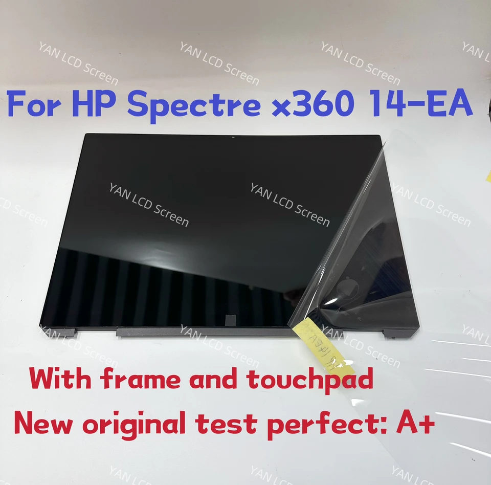 Pre HP Specter X360 14T-EE000 14-EE UHD OLED LCD LAPtop LCD LCD SCREET TOTOVAŤ NÁKLADNÝ PANEL ATNA35VJ01 X135NV41 R0