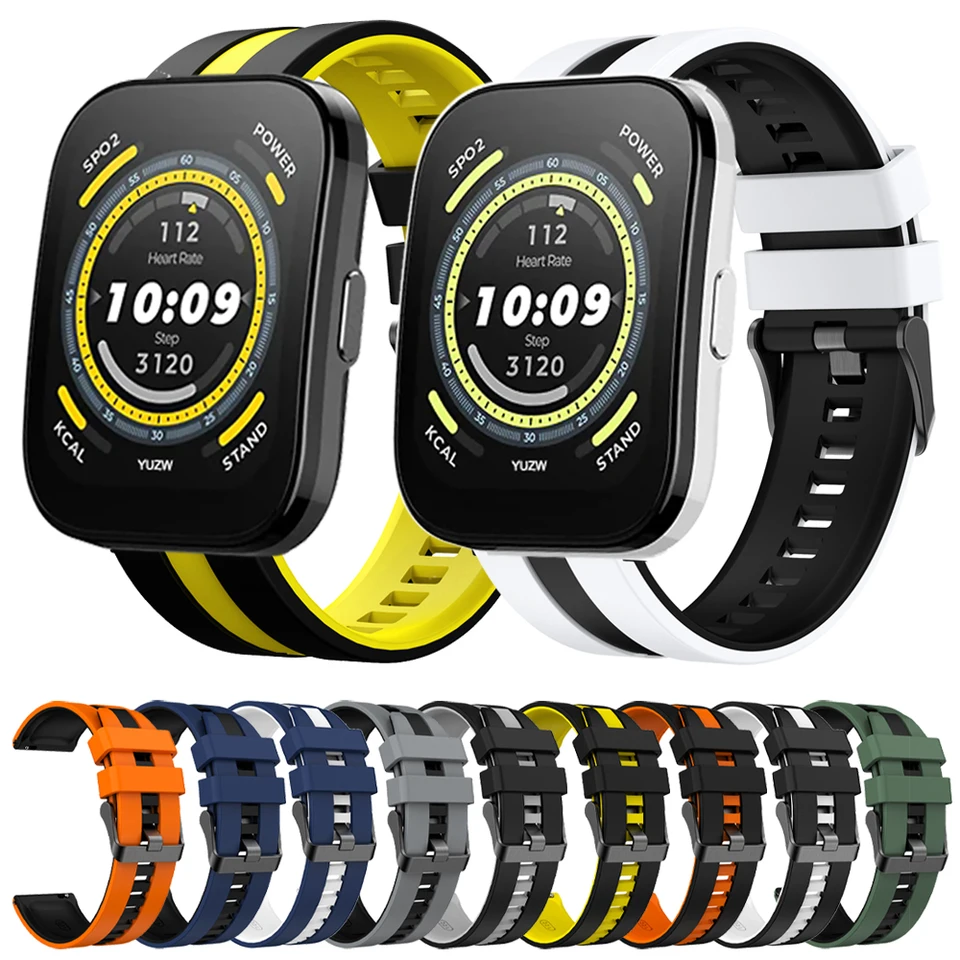 Pre Huami AmazFit BIP 5/3/3Pro/U/S Strap 22 mm 20 mm náramok na náramok pre AmazFit Balance GTR 42 47 mm GTS 4/2 Band Accessories