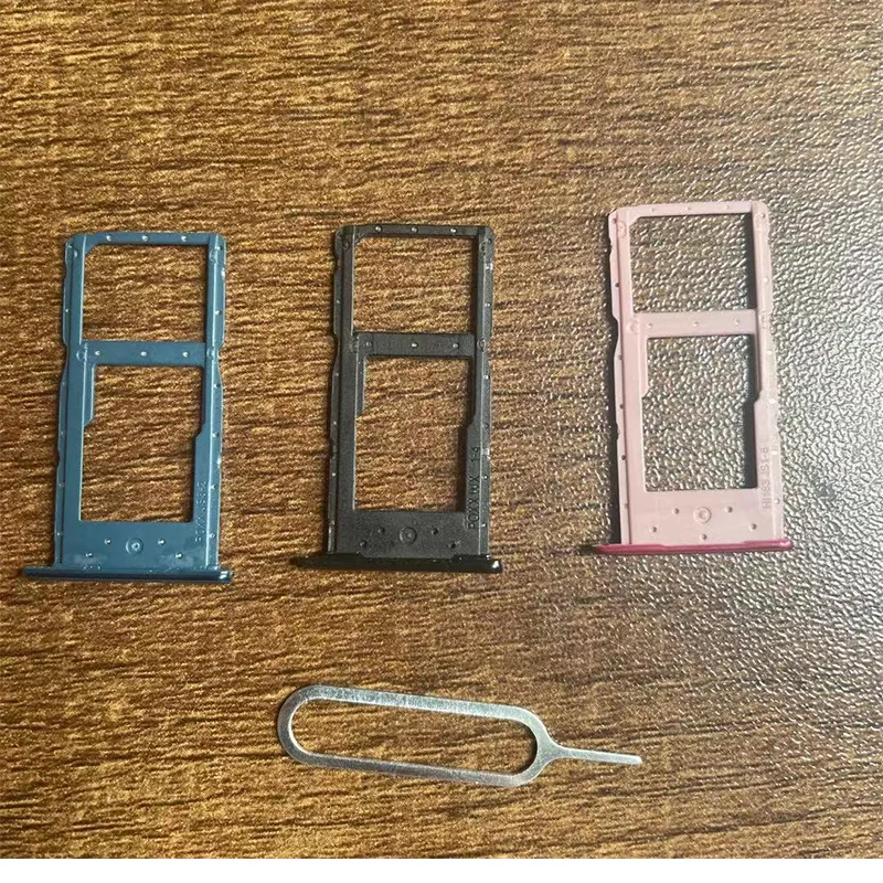 Pre Huawei Honor 10 Lite SIM SIM Card Tray Slot Držiteľ konektora SD držiteľ karty pre P Smart 2019 Opravy