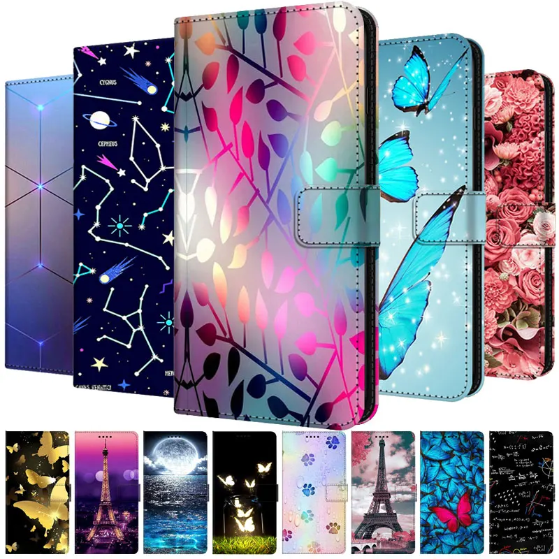 Pre Huawei Honor 50 Pase Peňaženka Flip Leather Puzdro pre česť 50 Pro / 50 SE / 50 Lite Stand Book Cover Honor50 Proection