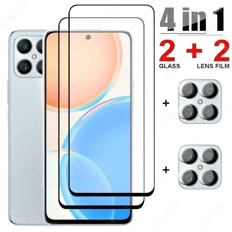 Pre Huawei Honor x8 8x max 8s x6 x5 temperovaná sklenená kamera Objektív Ochranný film Full Cover Obraz