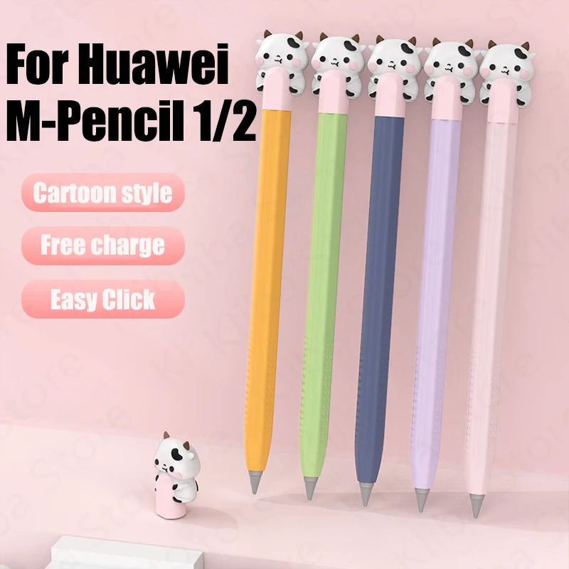 Pre Huawei M-Pencil 1/2 Case Silikone Ochranný kryt puzdro MPencil 2 Generálna ceruzka Peru pre huawei dotyk pero pero