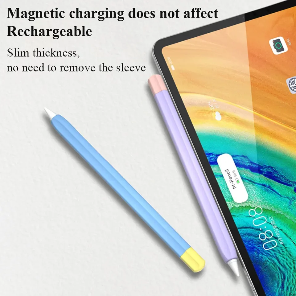 Pre Huawei M-Pencil 2 Generation Anti-Scratch Silikone Ochranný kryt Nib Stylus Pen Case Skin Skin pre M-Pencil 2. príslušenstvo