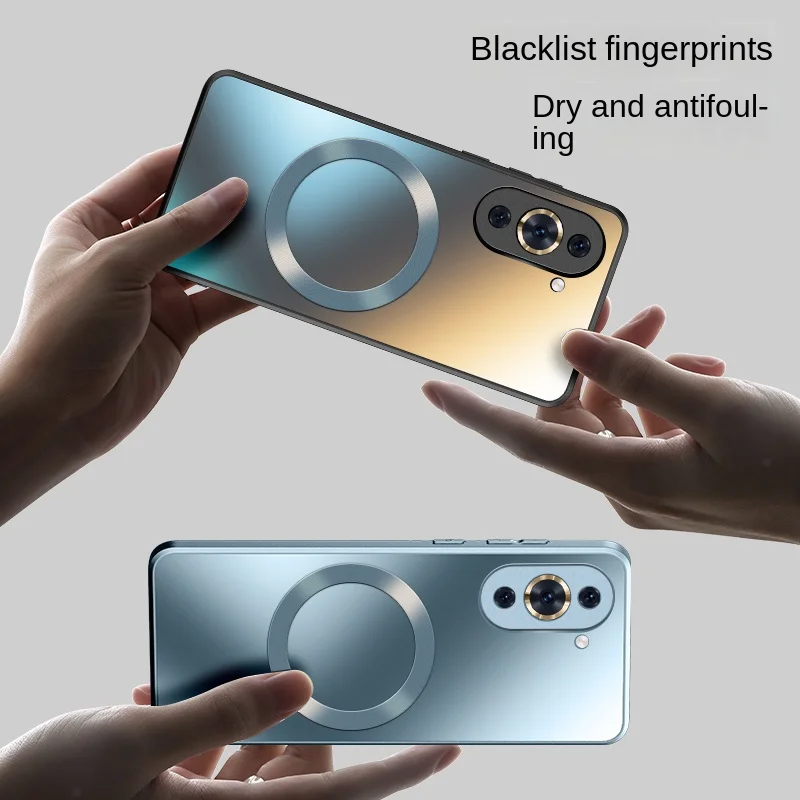 Pre Huawei Nova 11 10 9 8 7 Pro Case Hard Matte Magnetic Wireless Protecting Protective Chard Cover Puzdro pre Nova 7 8 9 SE shell