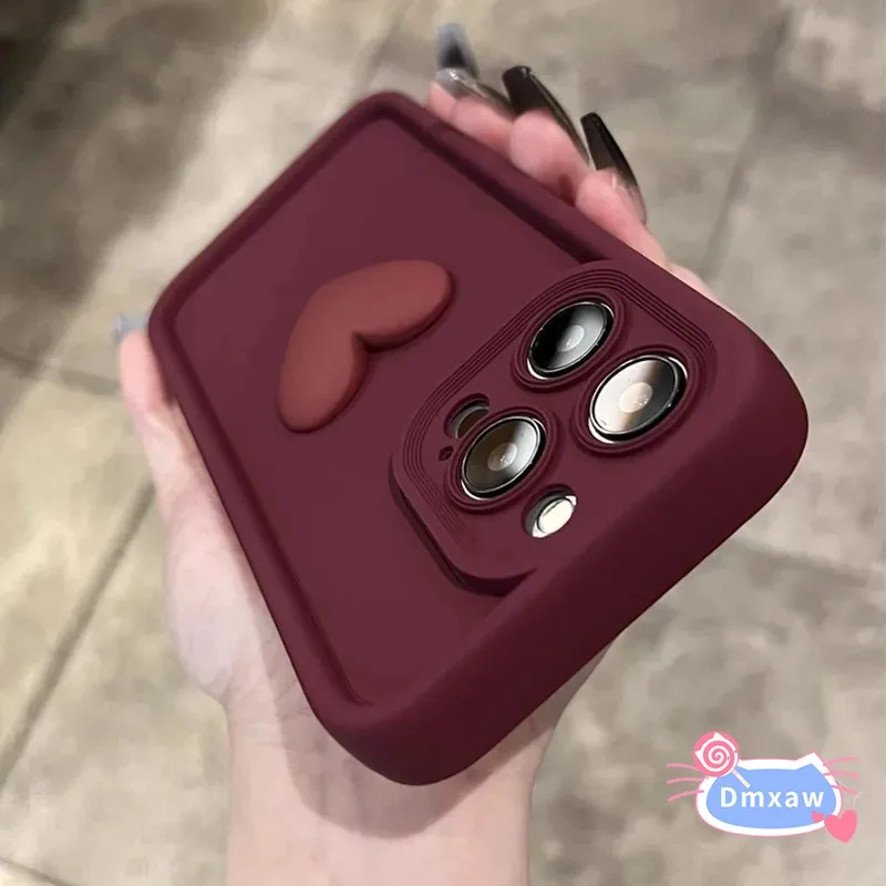 Pre Huawei Nova 11i 11 10 8 7 Pro 6 SE 7i Ultra P30 Pro Mate 50 40 30 Pro 60 Pase Love Heart Silicon Cover Cover