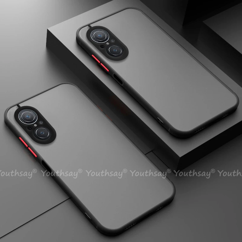 Pre Huawei Nova 9 prípadov Cover Nova 9 Case Silikone Matte TPU TRANSCUENT ORFECTOR FONDAS CAPA pre obálku Huawei Nova 9