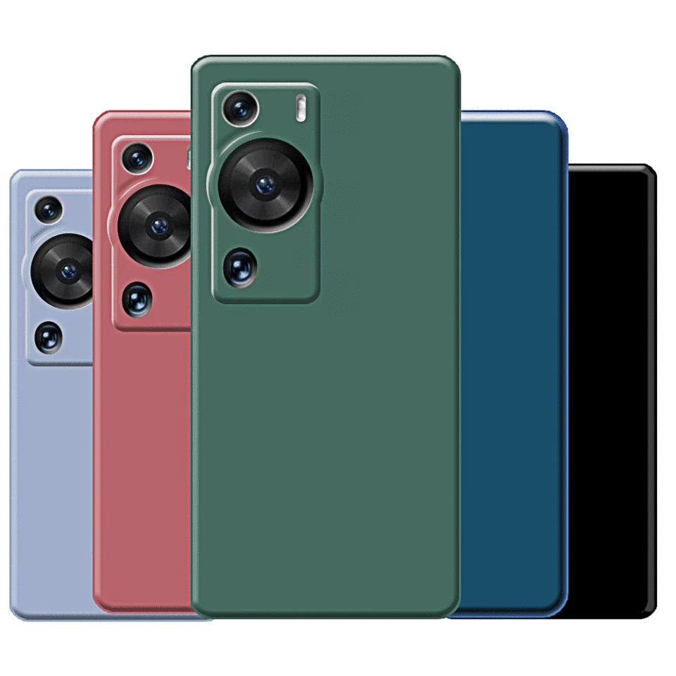 Pre Huawei P60 Pro Art P50 Pro P50E P 60 50 Kvapalina Silikónový telefón Soft