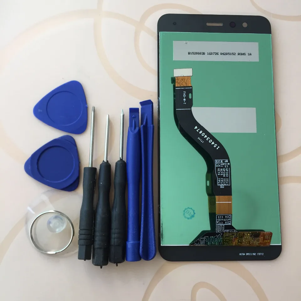 Pre Huawei P8 Lite 2017 / P9 Lite 2017 PRA-LA1 PRA-LX1 PRA-LX3 DIGITÁRSKÝ DIGITÁTOR Zostavy LCD DISPLAT