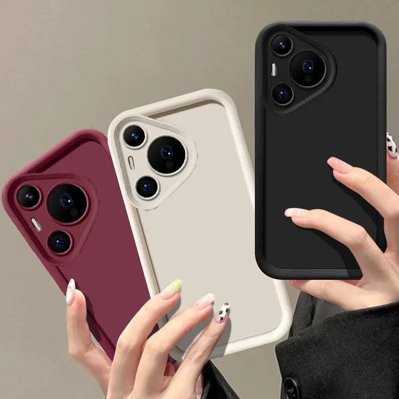 Pre Huawei Pura 70 Case Huawei Pura 70 Pro Telefón puzdro Huawei Pura 70 Ultra Cover Pura 70 Pro Plus Plus Scousproof Cover Fundas Fundas
