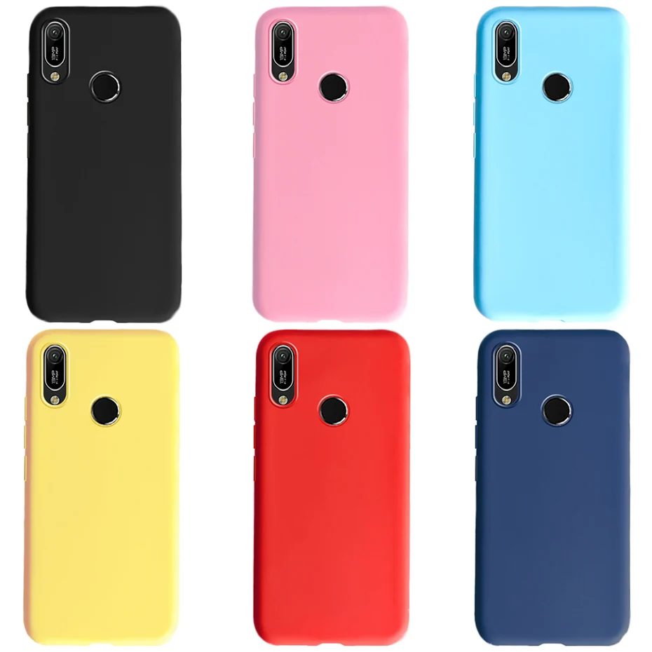 Pre Huawei Y7 2019 Case Ultra-Thin TPU pre Huawei Y7 Prime 2019 Cover Tafet Bumper Cover Huawei Y7 2019 DUB-LX1 DUB-LX3 CASE 6,26 