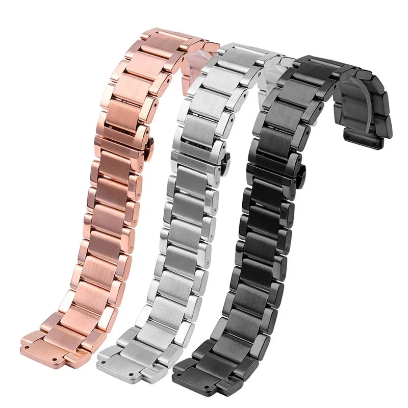 Pre Hublot Yubo hodinky remienok Big Bang Classic Fusion Men Dámske dámske náramky z nehrdzavejúcej ocele 27 mm*19 mm
