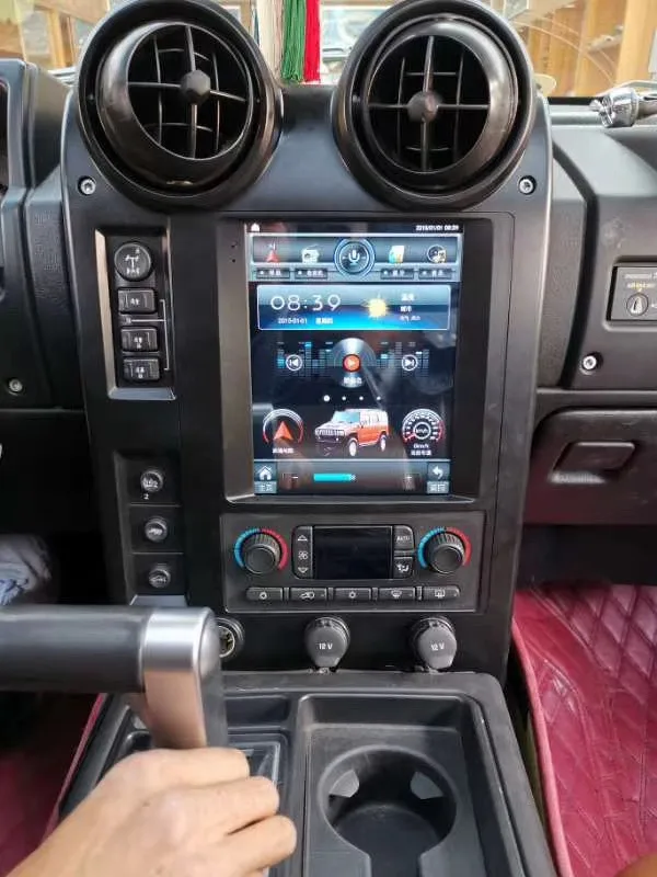 Pre Hummer H2 2004-2009 Car Android 12 Auto navigácia GPS Stereo Video Player DVD Multimedia Autoradio 4G WiFi DSP