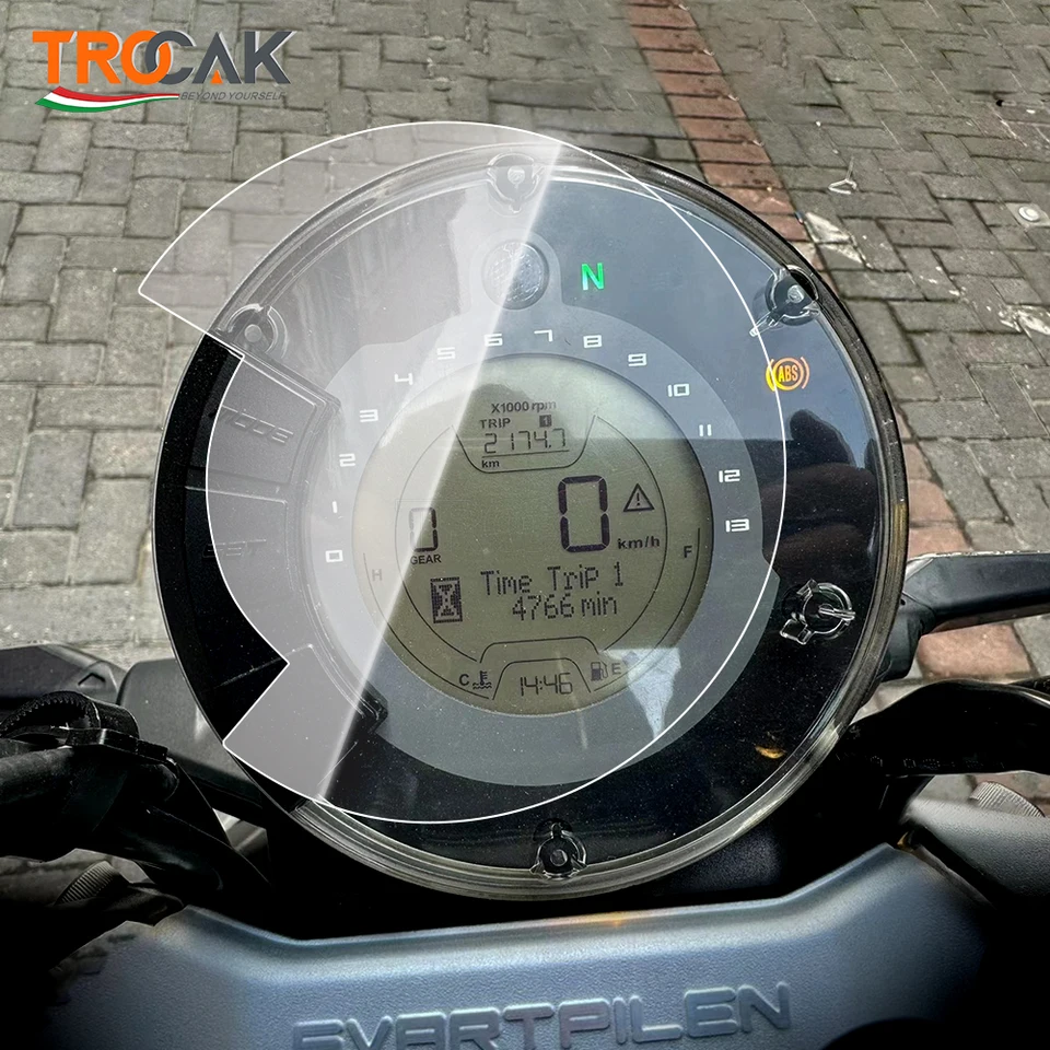 Pre husqvarnu svartpilen 401 701 Vitpilen 401 2019+ Motorcyclu Scratch Scratch Ochrana Filmový prístroj Dashboard TPU TPU