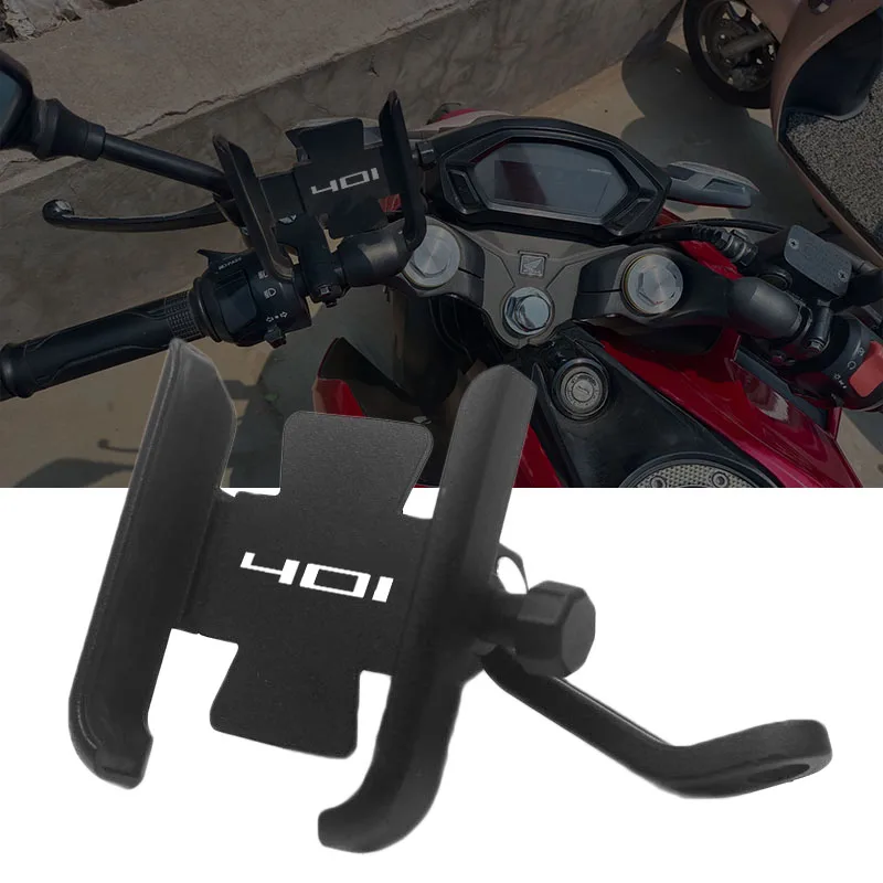 Pre husqvarnu svartpilen 401 Vitpilen 401 Motocykel CNC hliníková zliatina rukoväte zadné zrkadlo mobilný telefón Držiak GPS GPS GPS