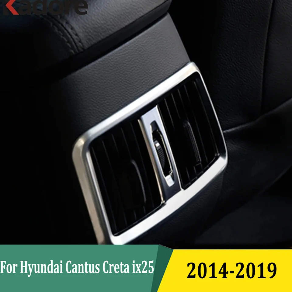 Pre Hyundai Cantus Creta IX25 2014-2018 2019 Zadná lakťová opierka Air Conditonnnal Vent Orez