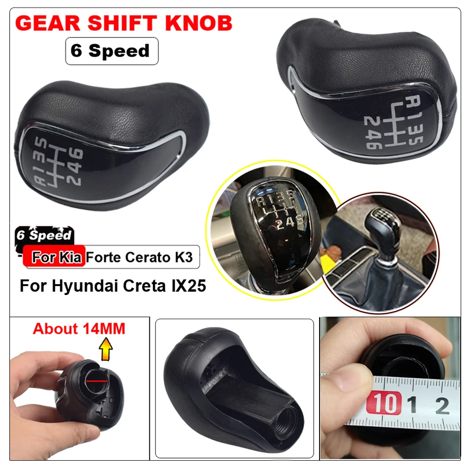 Pre Hyundai Creta IX25 Kia Forte Cerato K3 CEED 2012 2013 2014 2015 2016 Koža 6 rýchlostných prevodov