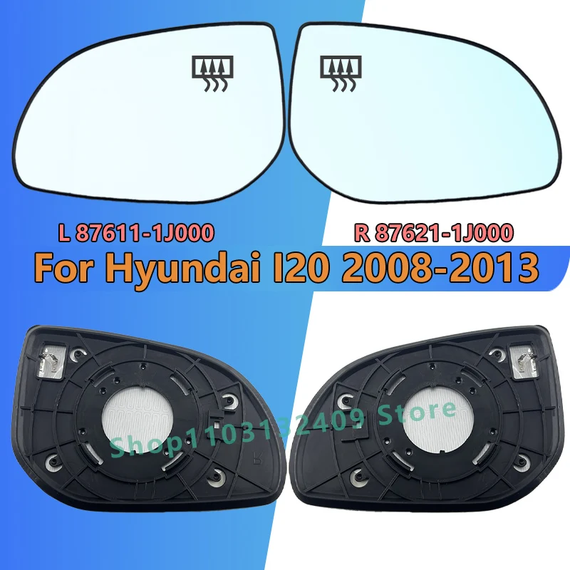 Pre Hyundai i20 2008 2009 2010 2010 2012 2012 2013 Zadné zrkadlo vľavo/pravá strana OEM: L 87611-1j000 R 87621-1J000