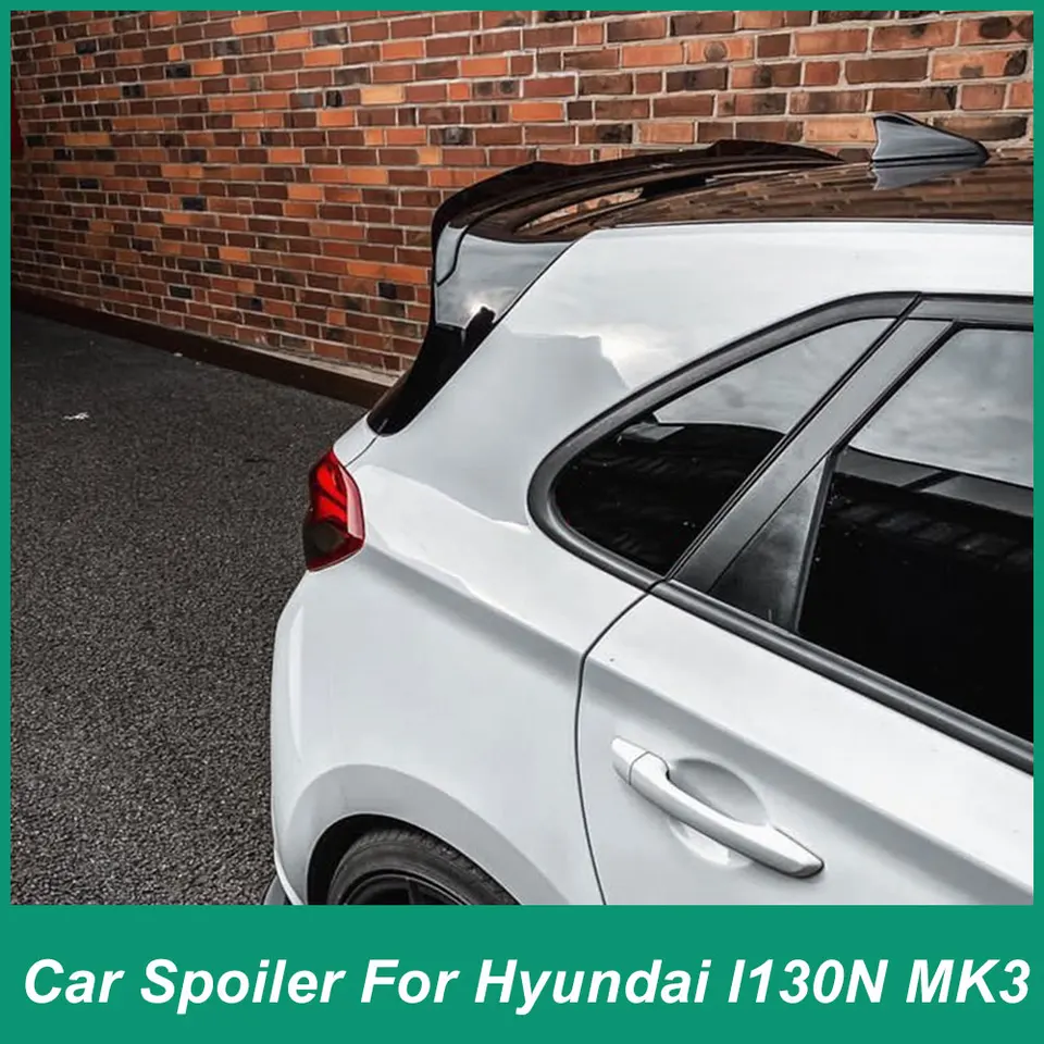 Pre Hyundai i30n MK3 2017-2020 Zadný IUGATREATICKÝ PRESTAP IID SPOILER Zadné krídlo WXterior Modifikácia ABS plastové automobilové diely