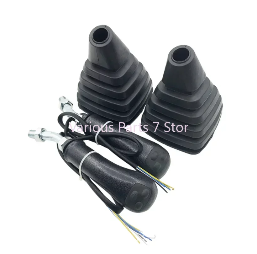 Pre Hyundai R60 80 150 210 215 225-7 Rukovo vzpieranie rohov gumový joystick Joystick Prach Cover Handle Kvalita rýpadlo