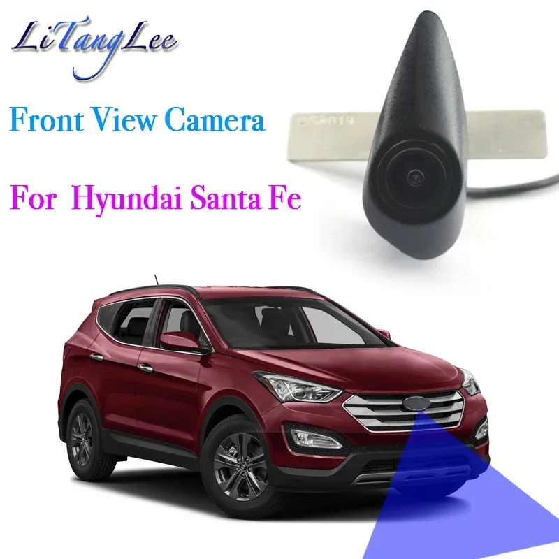 Pre Hyundai Santa Fe DM NC 2013 ~ 2018 Predné pohľady na auto pre kameru Nočné videnie HD vodotesný širokouhlý slepý spot Parking Parking Camera