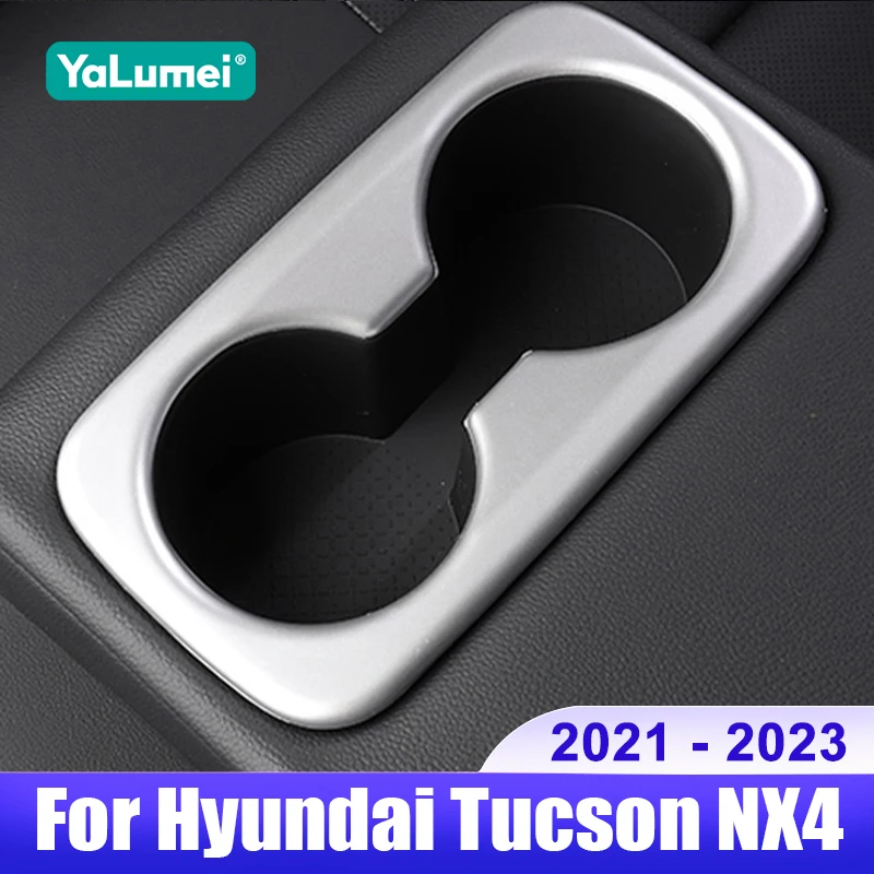 Pre Hyundai Tucson NX4 2021 2022 2023 Hybrid N Line sedadlo Autosedu zadný rad vodných pohárov držiak na krytie rámu TIM OBMESTNÉ príslušenstvo