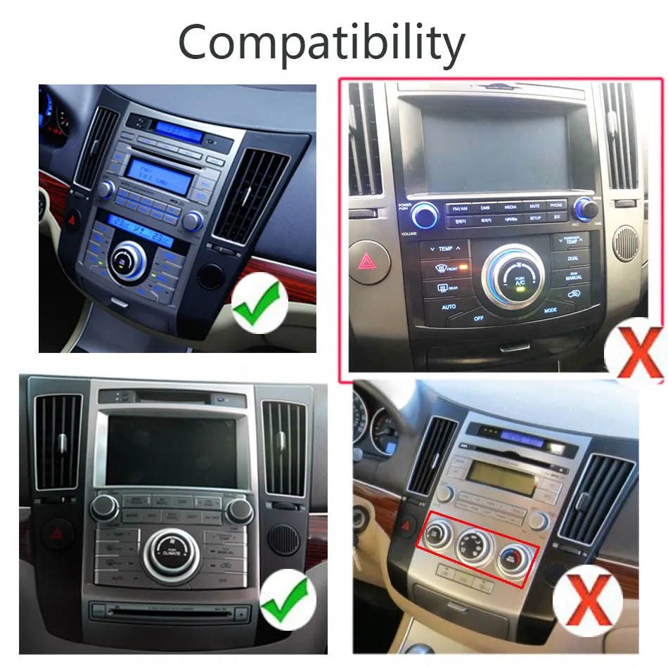 Pre Hyundai Veracruz IX55 2006 - 2012 Android Car Radio Tesla Style 2Din Stereo prijímač Autoradio Multimedia Player GPS Navi