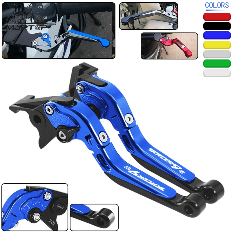 Pre indikátor 9GT Tracer 9GT Tracer 9 GT 2021-2024 Motocykel nastaviteľný skladací skladací páky brzdovej spojky páky rukoväte Tracer
