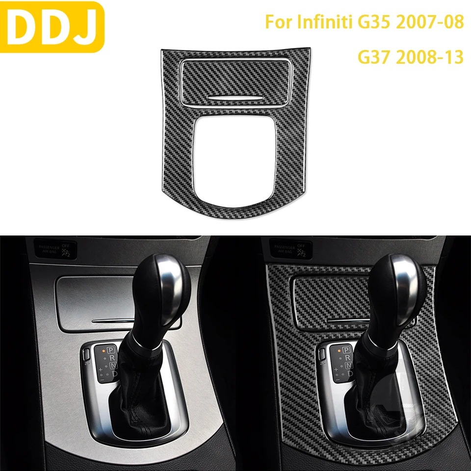 Pre Infiniti G35 2007-2008 G37 2008-2013 Príslušenstvo Car Carbon Fiber