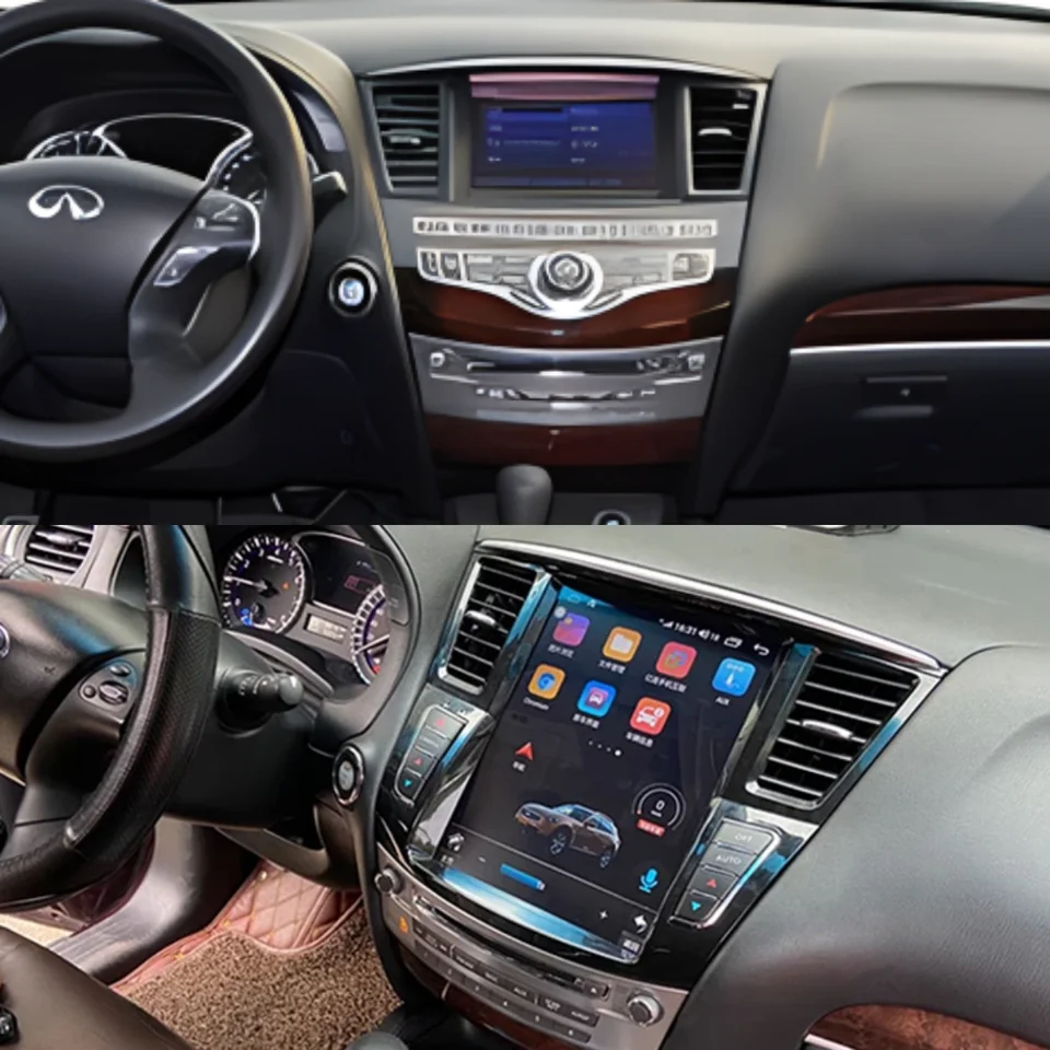 Pre Infiniti QX60 pre Infiniti JX35 2012+ Tesla v štýle Android 13.0 Multimediálny hráč GPS GPS Radio Radio Tape Radio Tape Radio Tape