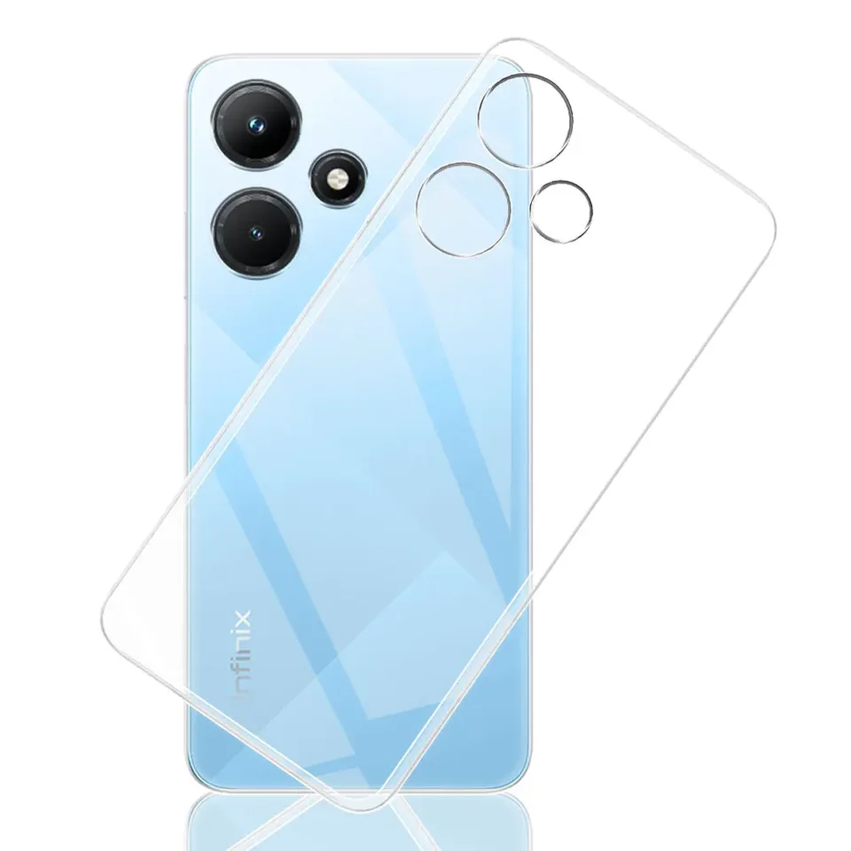 Pre infinix Hot 30 Clear Case Silicon Soft Cover pre Infinix Hot 30i 30i NFC Shockproof Pase pre infinix Hot 30 Play Funda