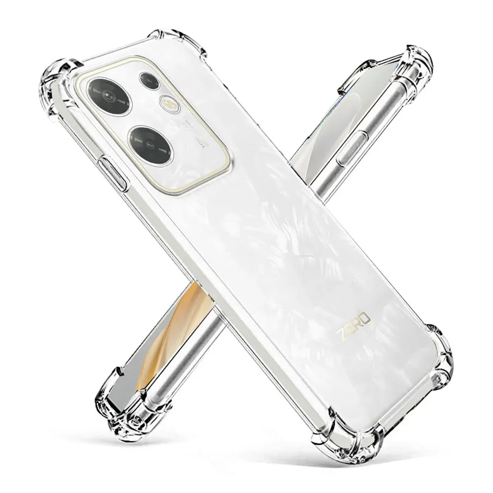 Pre Infinix Zero 30 4G X6731B Case Clear Shock -odolný silikónový mäkký kryt pre Infinixzero 30 4G TPU Protect Coque Zero30 4G Fundas