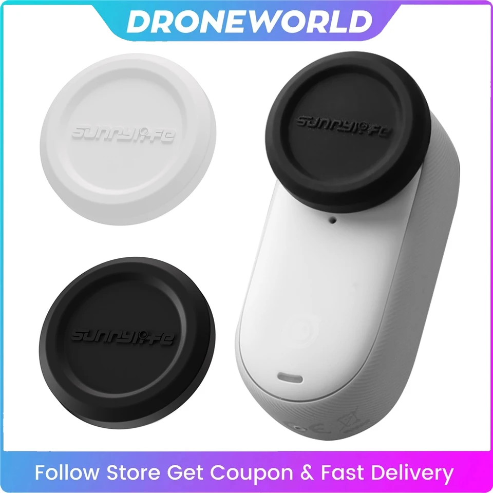 Pre insta360 go 3s Camera Camera Silikone šošovky Scraps odolný šošovkový kryt nekĺzavý ochranný kryt s šnúrkou pre insta360 go 3s