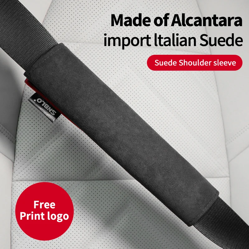 Pre interiér automobilu Cupra High Gradecar Alcantara Suede Auto Safety Belt Raka Protector Attern