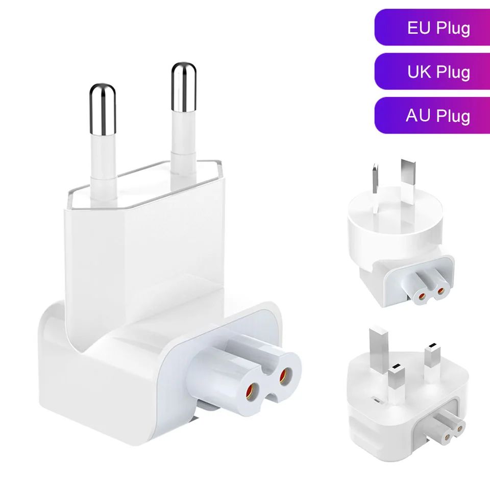 Pre iPad MacBook Odnímateľný napájací adaptér s AU/EÚ/UK Plug Converter Ekologicky priateľský