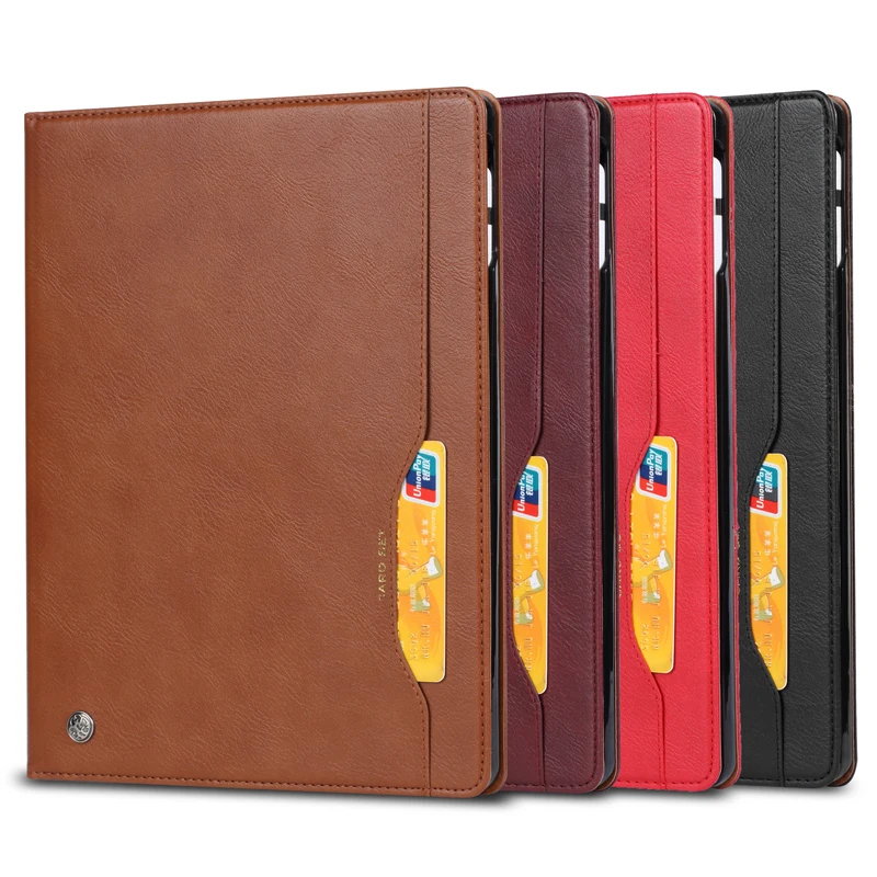 Pre iPad Mini 6 puzdro Luxusné obchodné flip kožené kryt