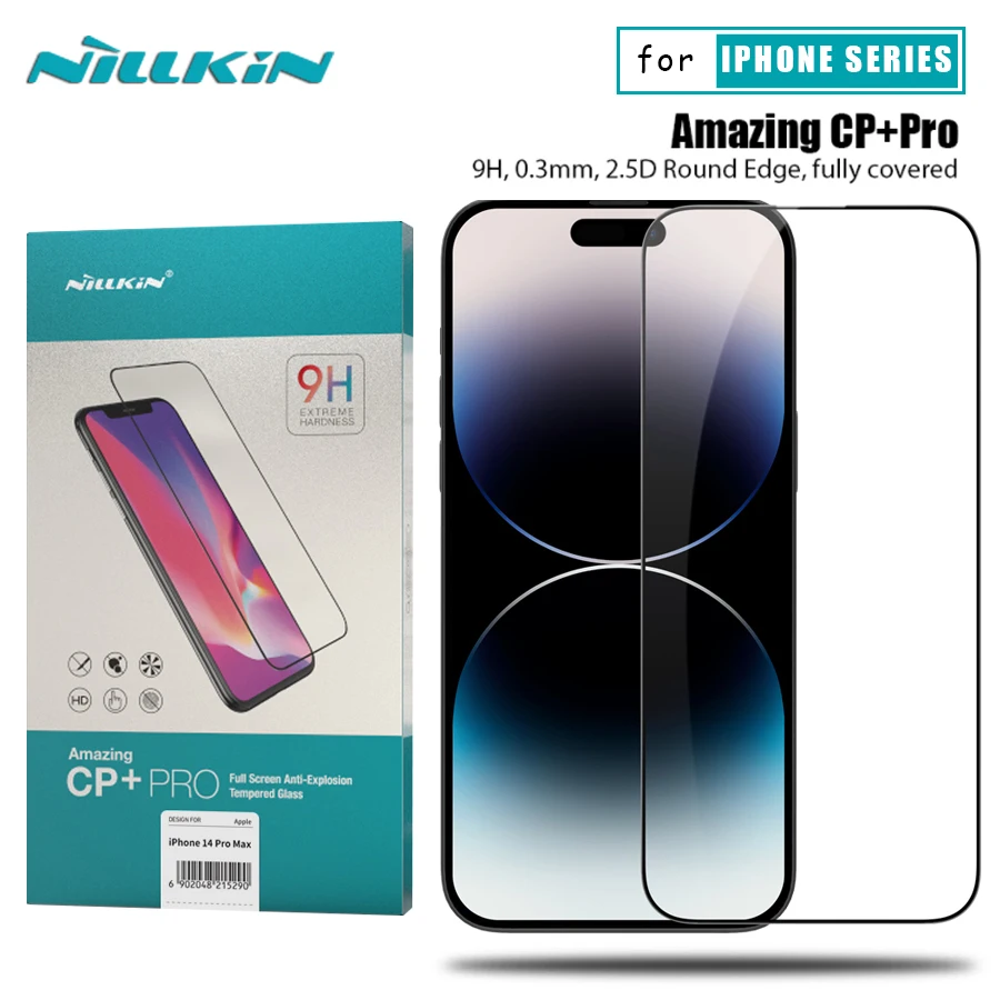 Pre iPhone 11 12 13 14 15 plus Pro Max Mini Nillkin Temperted Glass Screen Chránič pre iPhone 7 8 x x Max xr SE 2022 2020