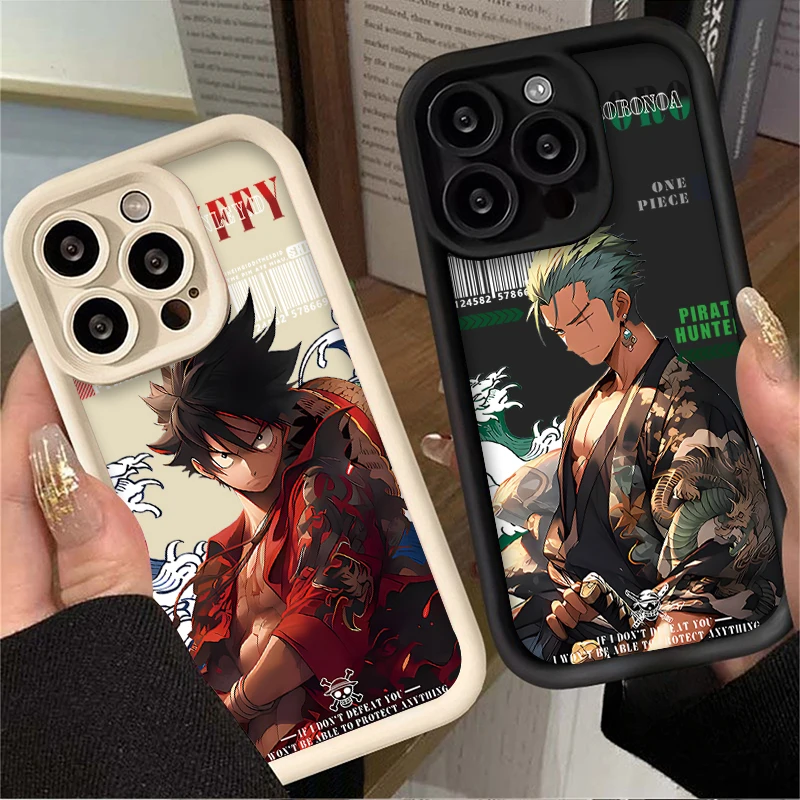 Pre iPhone 15 14 13 12 11 Pro Max xs x xr anime o-on-one kus Matte Phone Cover pre iPhone 7 8 plus SE 2020 Silikónový puzdro