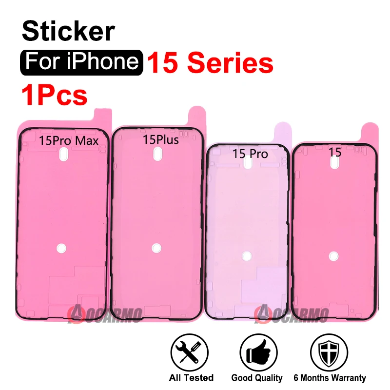 Pre iPhone 15 Pro Max 15Plus 15Pro predná LCD obrazovka s vodouproof Adhesive lepidla lepidla lepidla