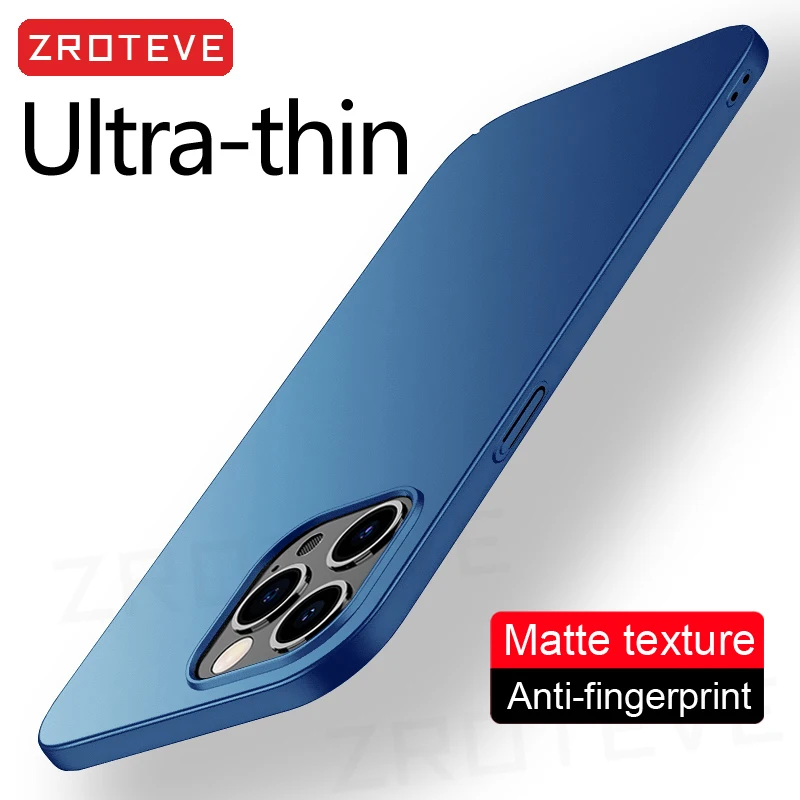 Pre iPhone14 Pro Max Case Zroteve Slim Matte Hard PC kryt pre iPhone 14 plus 13 12 SE 2 3 2020 SE2 SE3 iPhone12 iPhone13 Pase