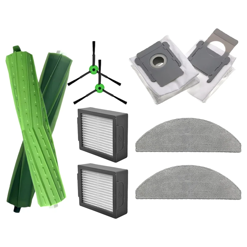 Pre IROBOT ROOMBA COMBO I5 / I5+ / J5 / J5+ Vákuové doplnky robotov Hlavná kefka Hepa Filter Mop Dust Bag