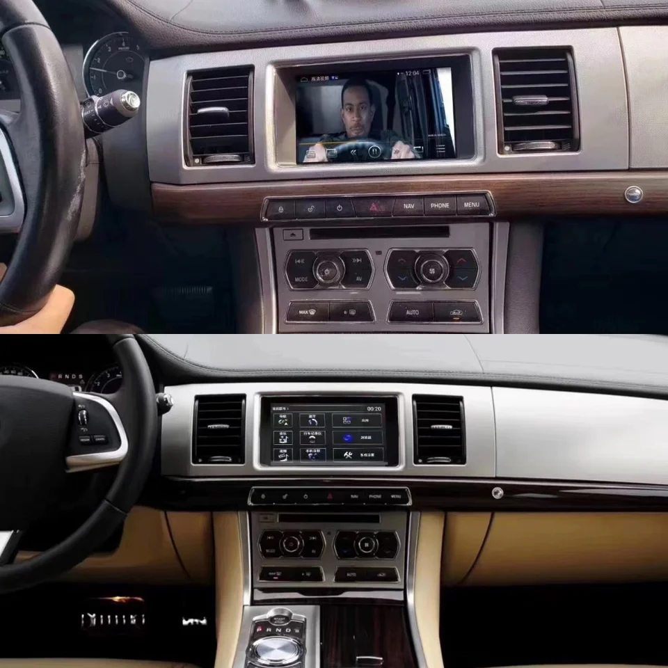Pre Jaguar XF X250 2007 ~ 2015 CarPlay Navigation Android 13.0 dotyková obrazovka Multimediálne GPS Audio Radio Stereo
