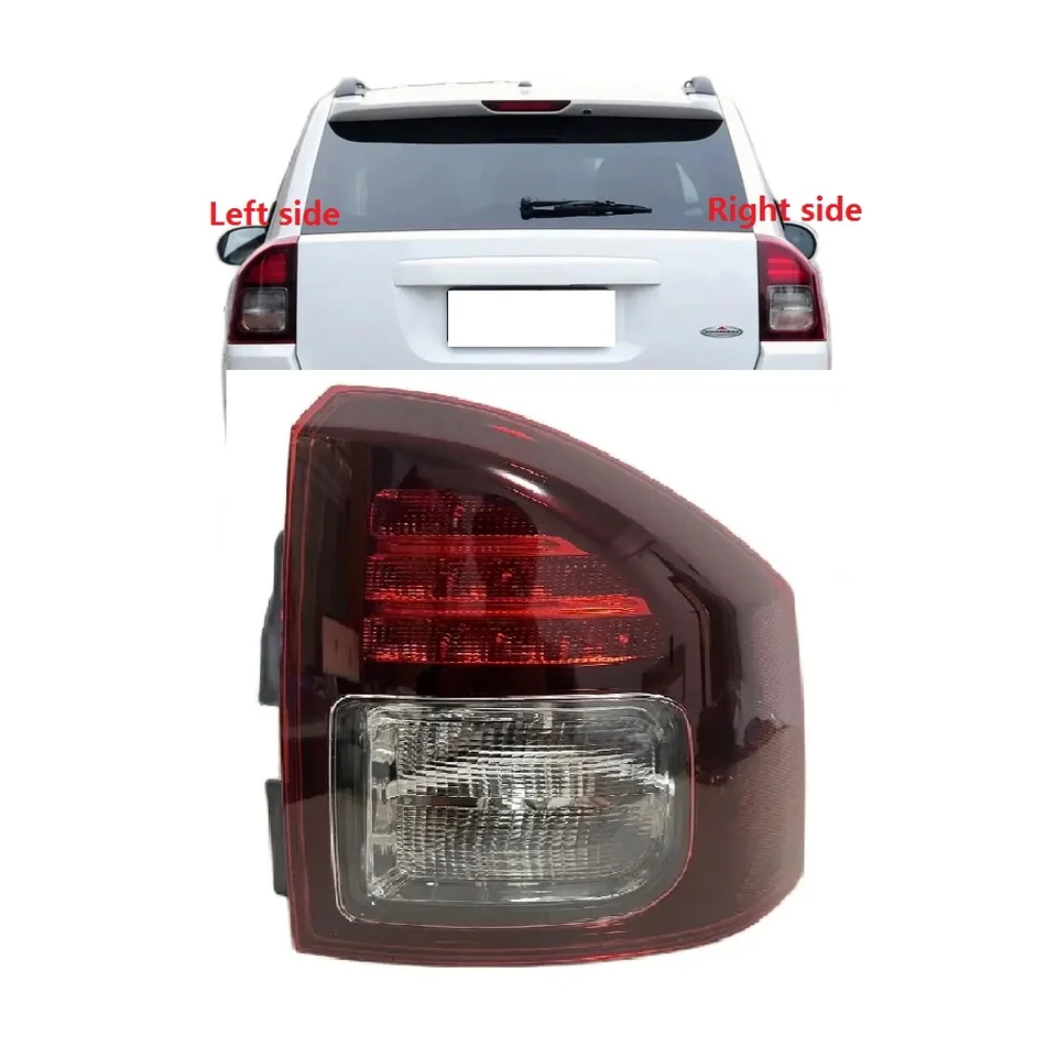 Pre Jeep Compass 2014 2015 2016 2016 Zostava brzdovej lampy so zadným chvostom Zostava Signálna žiarovka Zostava zadnej žiarovky