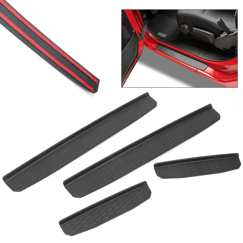 Pre Jeep Wrangler JL 4-dvere 2018 2018 SILL SILL SUFF PLAČKY FAUTOMOBILE PRÍSLUŠENSTVO